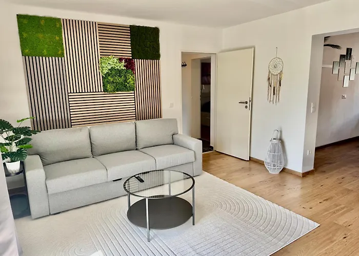 Fewo-palmtrees 4 - Grosse Moderne 2 Zimmerwohnung Mit Sued-west Balkon In Gladbeck-mitte Naehe Movie Park Und Arena Aufschalke Apartament *